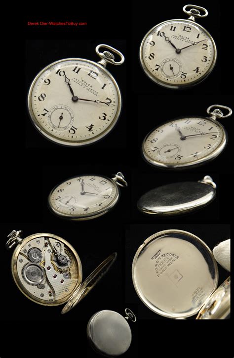 1930 rolex pocket watch